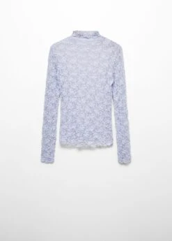 T-shirt Dentelle Col Montant 17 T-shirt Dentelle Col Montant -Vêtements Pascher 57028280 52 B