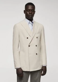 Veste Croisée Laine Vierge