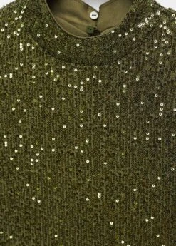 T-shirt Sequins Col Montant 30 T-shirt Sequins Col Montant -Vêtements Pascher 57029101 36 D8