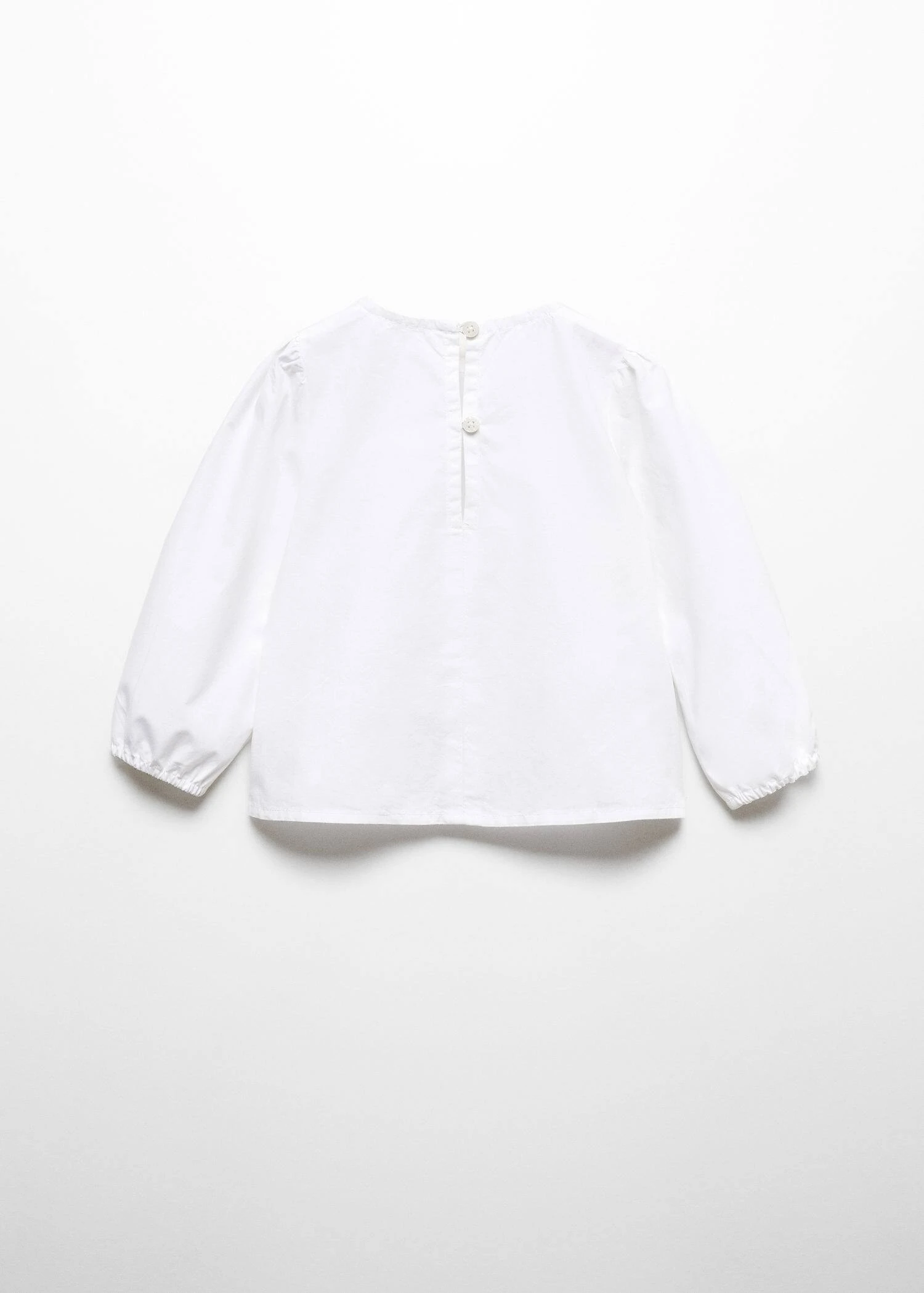 Blouse à Nœud En Coton 5 Blouse à Nœud En Coton – Image 3