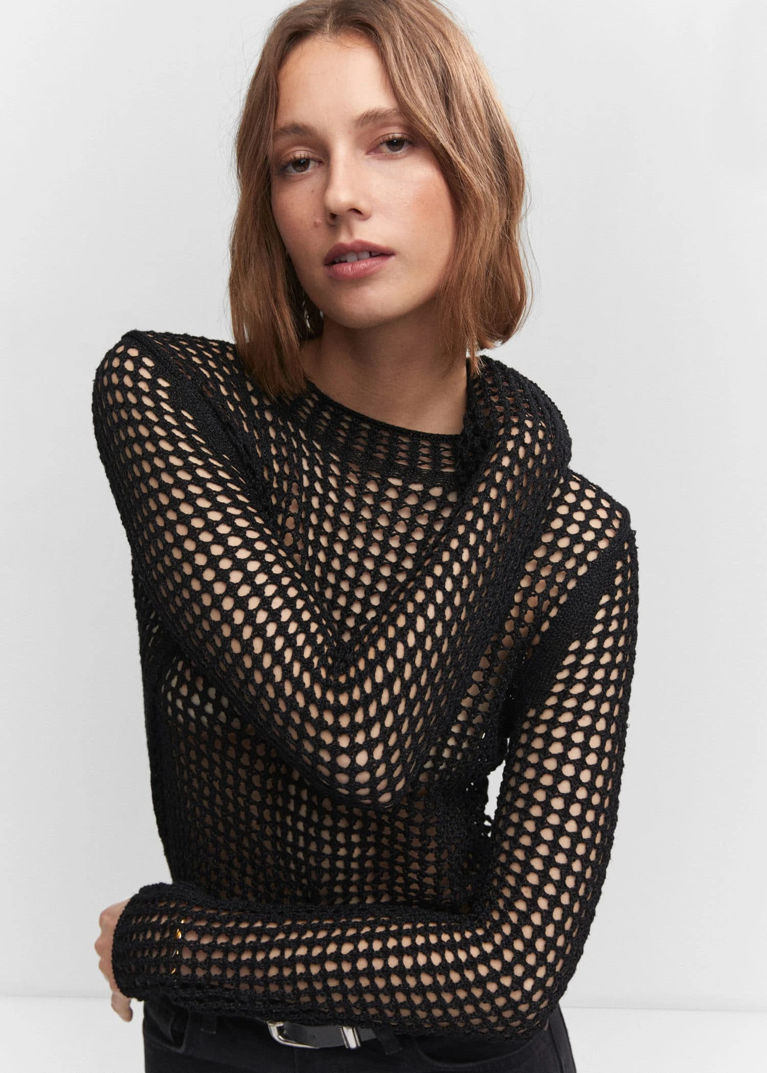 Pull-over Ajouré Lurex 6 Pull-over Ajouré Lurex – Image 4