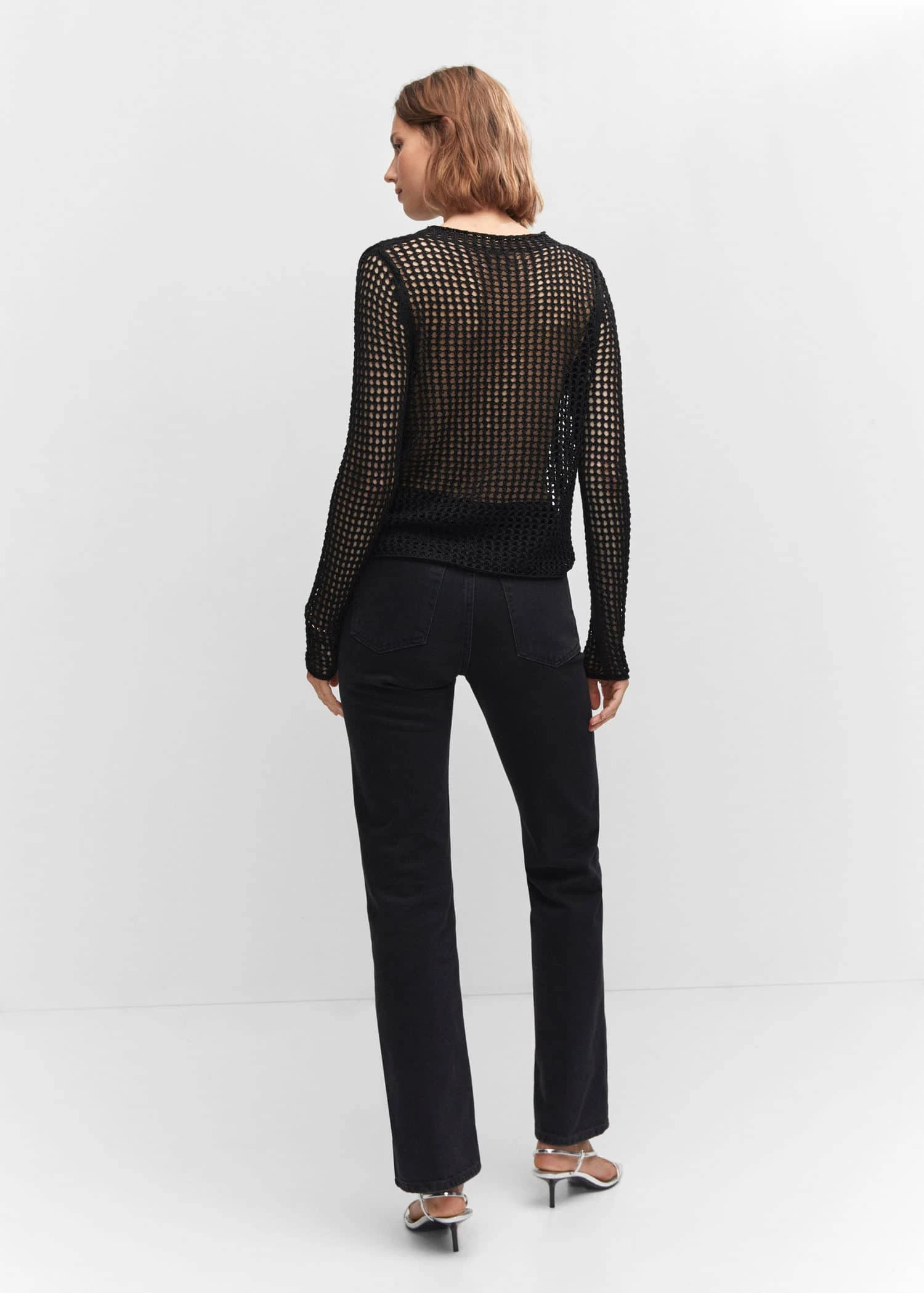 Pull-over Ajouré Lurex 5 Pull-over Ajouré Lurex – Image 3