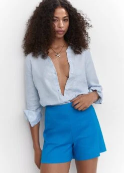 Short Taille Haute Lin -Vêtements Pascher 57030259 46 D2