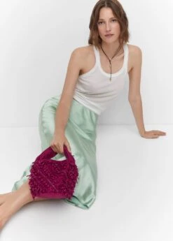 Jupe Midi Satinée 37 Jupe Midi Satinée -Vêtements Pascher 57030409 45 D2