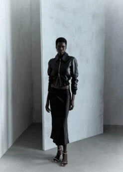 Jupe Midi Satinée 30 Jupe Midi Satinée -Vêtements Pascher 57030409 99 D7