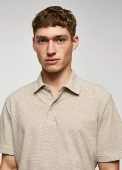 Polo 100 % Coton Structuré Rayures -Vêtements Pascher 57030775 07 D1