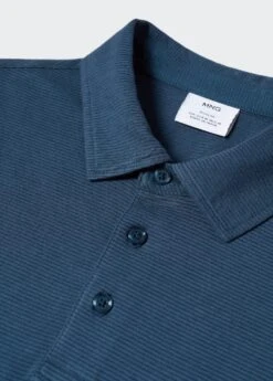 Polo 100 % Coton Structuré Rayures -Vêtements Pascher 57030775 59 D8