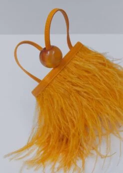 Sac Cuir Orné De Plumes -Vêtements Pascher 57031172 15 D1