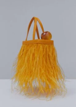 Sac Cuir Orné De Plumes -Vêtements Pascher 57031172 15 D2