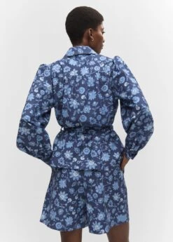 Surchemise Fleurie Ceinture -Vêtements Pascher 57031501 52 R