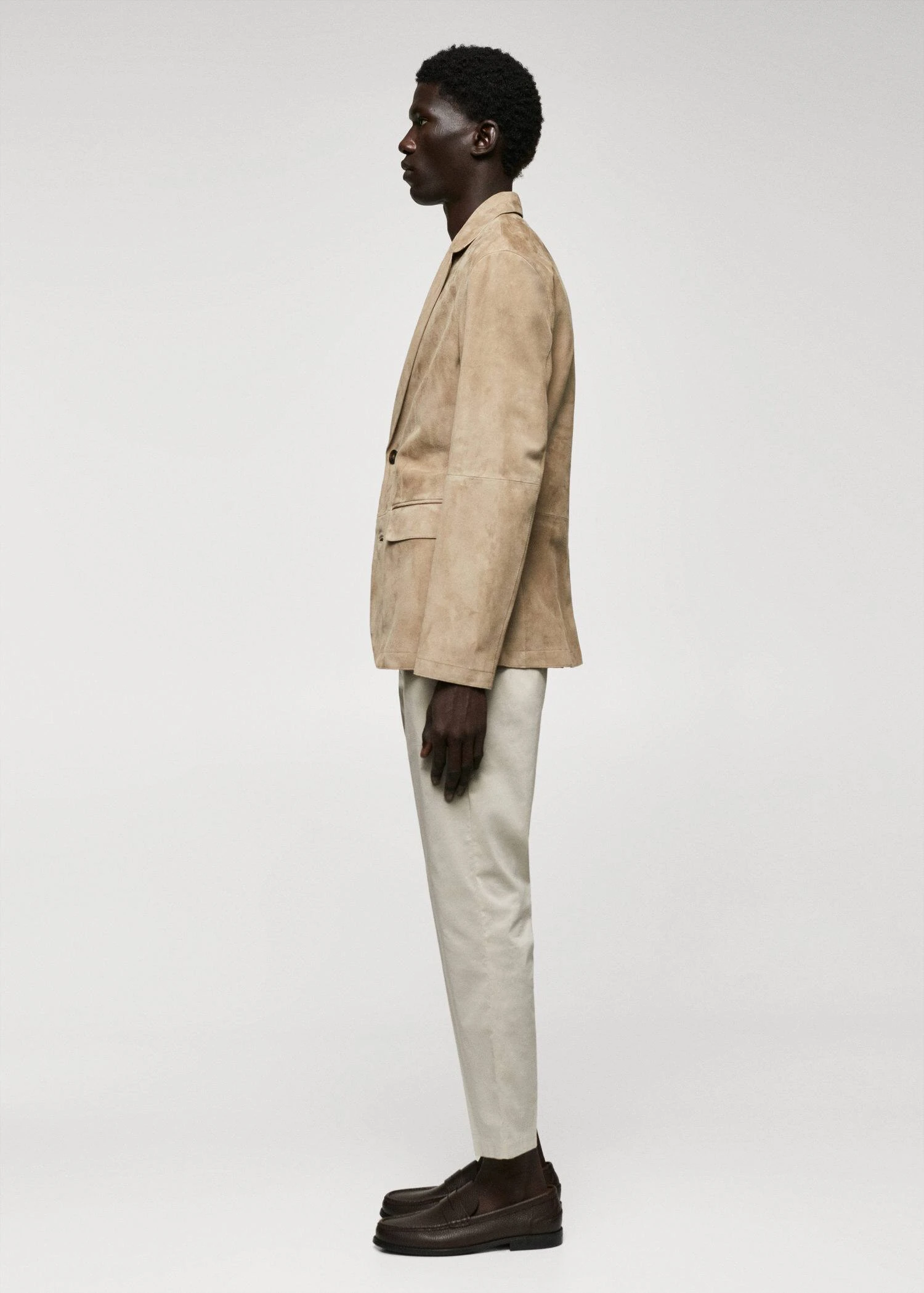 Veste 100 % Cuir Daim 7 Veste 100 % Cuir Daim – Image 5