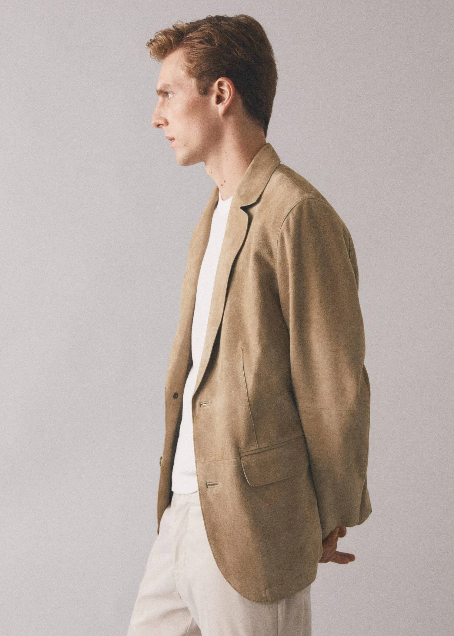 Veste 100 % Cuir Daim 8 Veste 100 % Cuir Daim – Image 6