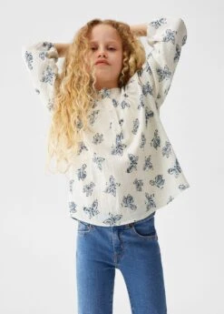 Blouse En Imprimé Papillons