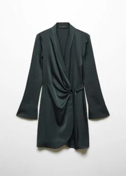 Robe Satinée Cache-cœur Boucle -Vêtements Pascher 57033814 49 B