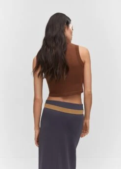 Crop Top Emmanchures Américaines 29 Crop Top Emmanchures Américaines -Vêtements Pascher 57034006 30 R