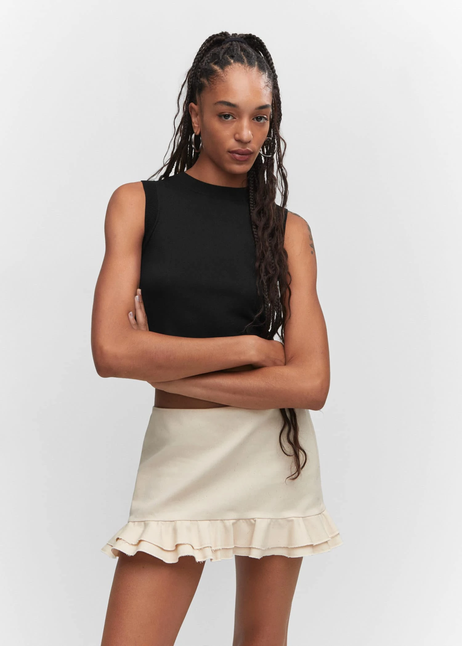 Crop Top Emmanchures Américaines 3 Crop Top Emmanchures Américaines