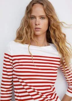 T-shirt Rayures Col Bateau -Vêtements Pascher 57034402 70 D1