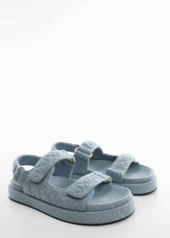 Sandales En Jean Matelassées -Vêtements Pascher 57034425 TL