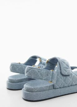 Sandales En Jean Matelassées -Vêtements Pascher 57034425 TL D1