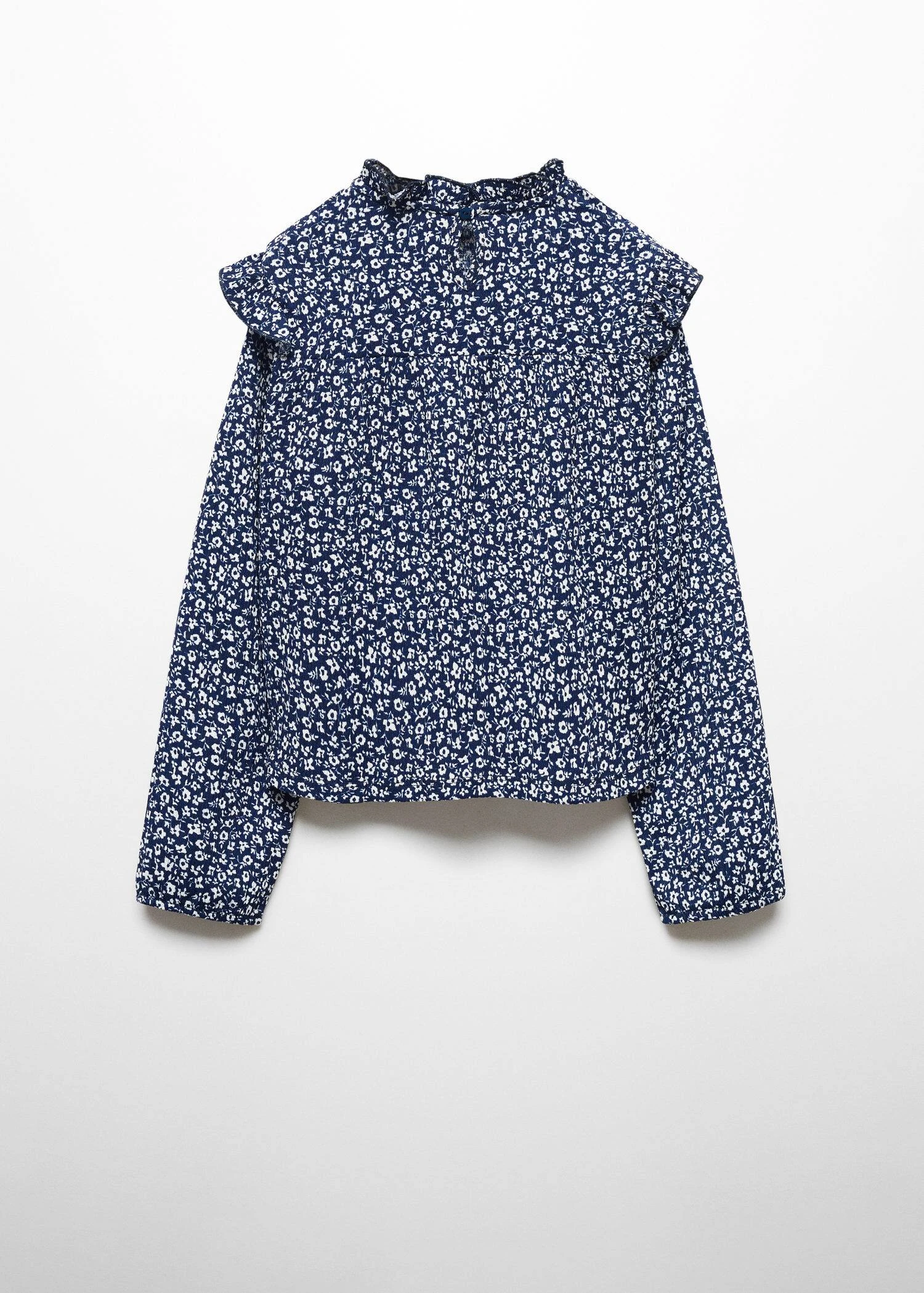 T-shirt Volants Imprimé Floral 5 T-shirt Volants Imprimé Floral – Image 3