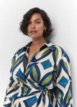 Robe Satinée Imprimée 16 Robe Satinée Imprimée -Vêtements Pascher 57034434 52 D4