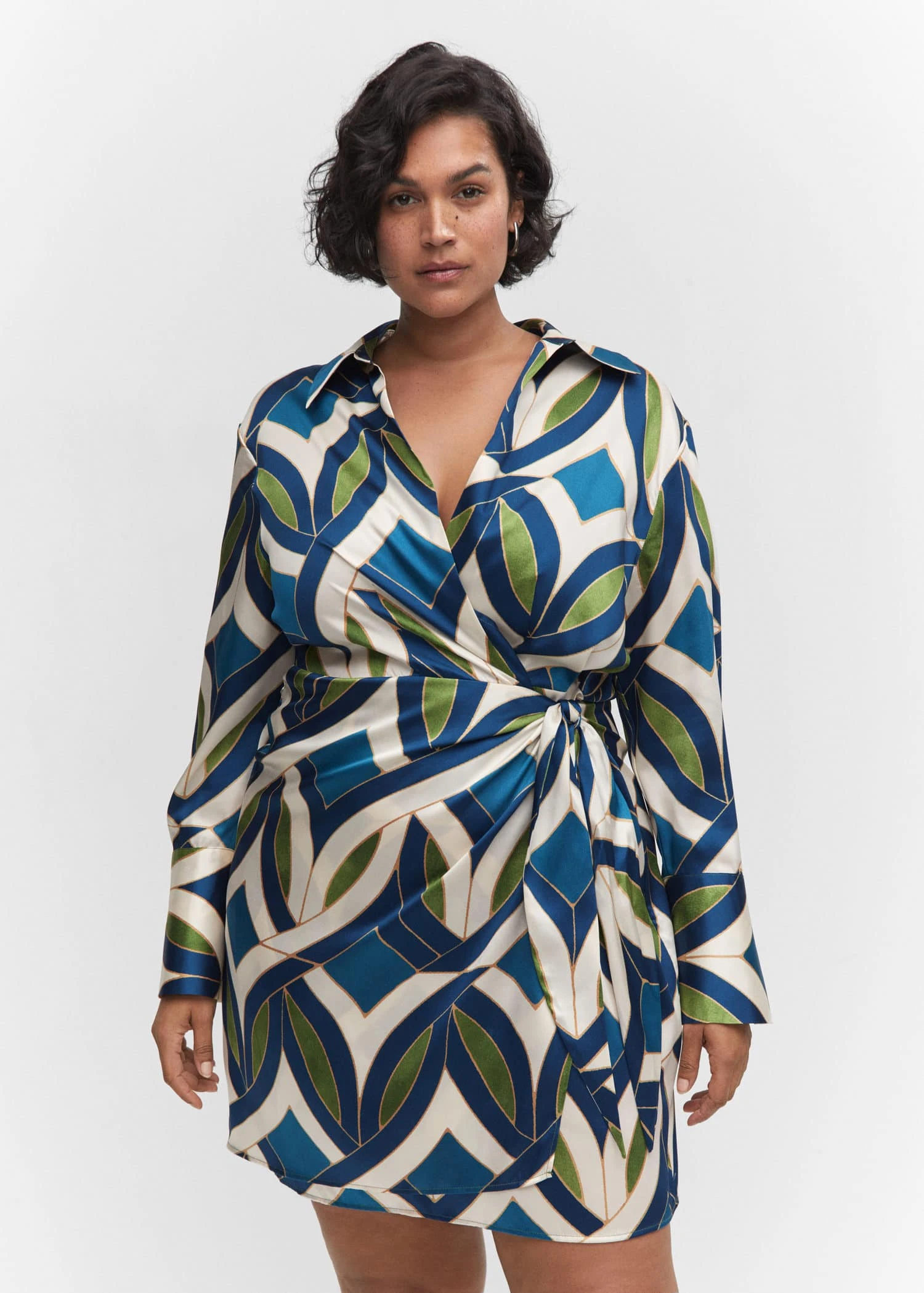 Robe Satinée Imprimée 9 Robe Satinée Imprimée – Image 7