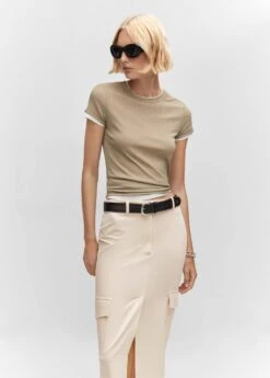 Jupe Cargo Fendue -Vêtements Pascher 57034435 05 D1