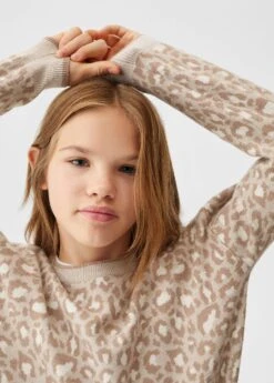 Pull-over En Imprimé Léopard 13 Pull-over En Imprimé Léopard -Vêtements Pascher 57034758 07 D1