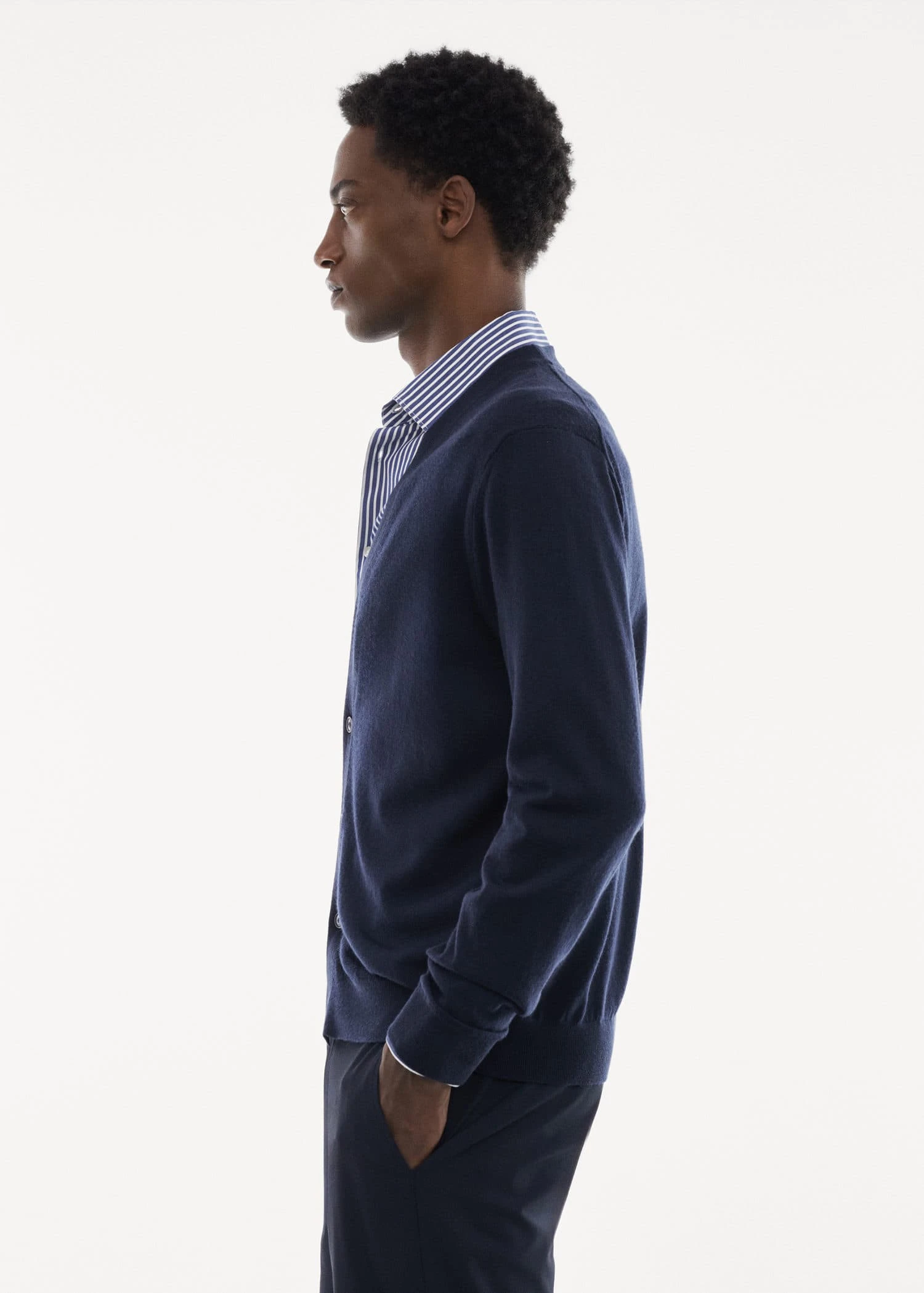 Cardigan 100 % Laine Mérinos 7 Cardigan 100 % Laine Mérinos – Image 5