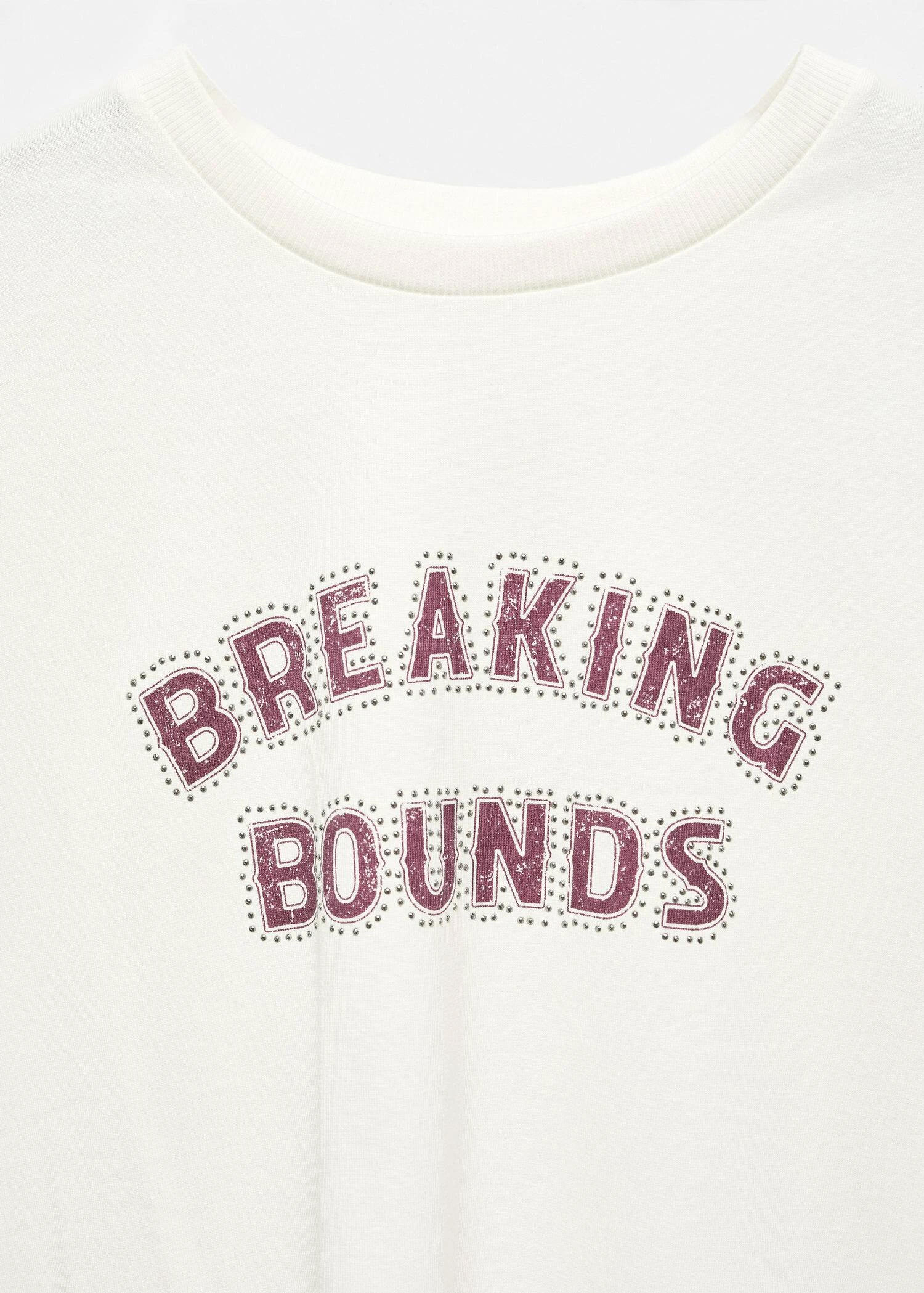 T-shirt Message Manches Courtes 9 T-shirt Message Manches Courtes – Image 7