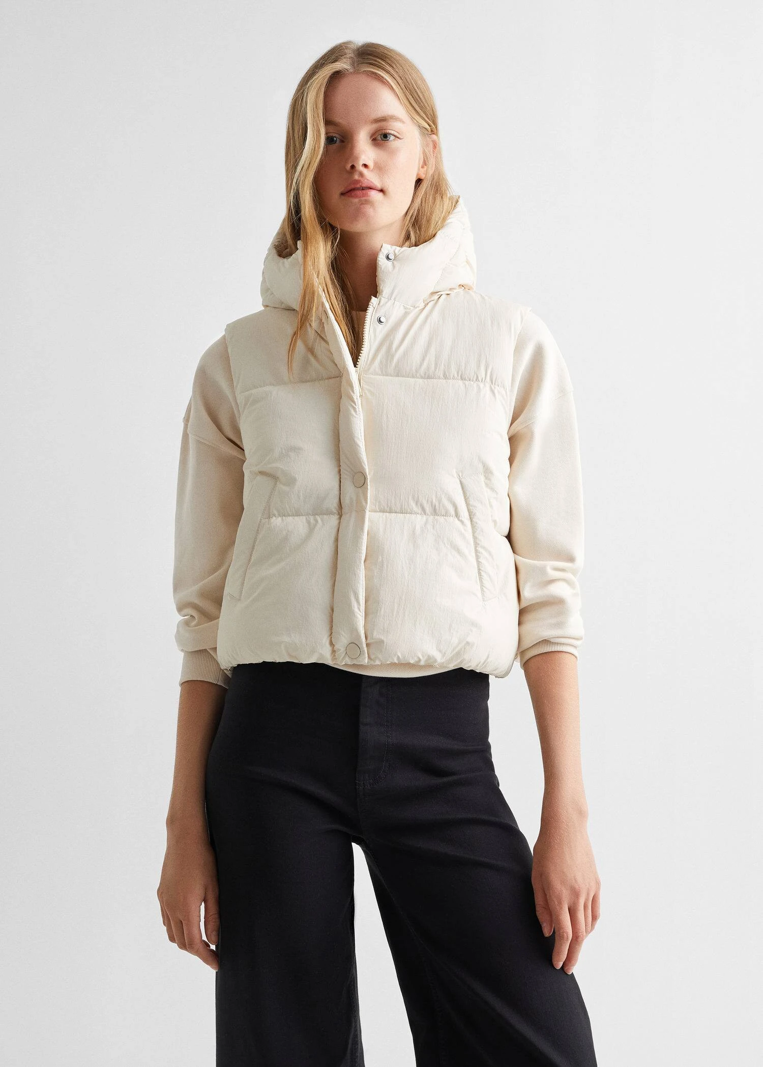 Gilet Matelassé à Capuche 3 Gilet Matelassé à Capuche