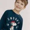 T-shirt Manches Longues Snoopy -Vêtements Pascher 57035146 69 D5