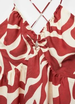 Robe Imprimée Dos Croisé -Vêtements Pascher 57035789 76 D8