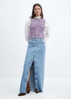 Gilet Chiné Maille 10 Gilet Chiné Maille -Vêtements Pascher 57035793 61 99999999 01