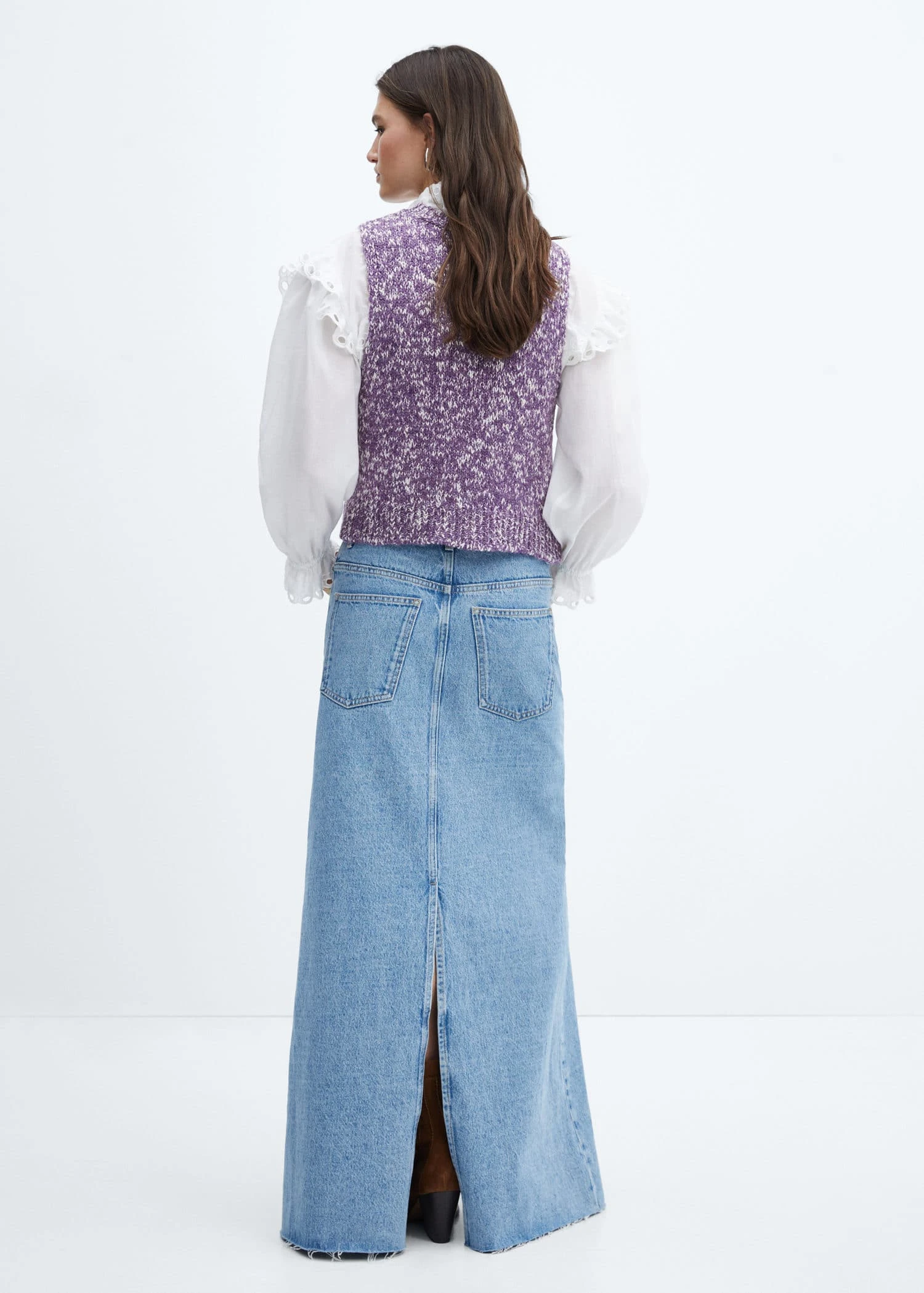 Gilet Chiné Maille 5 Gilet Chiné Maille – Image 3