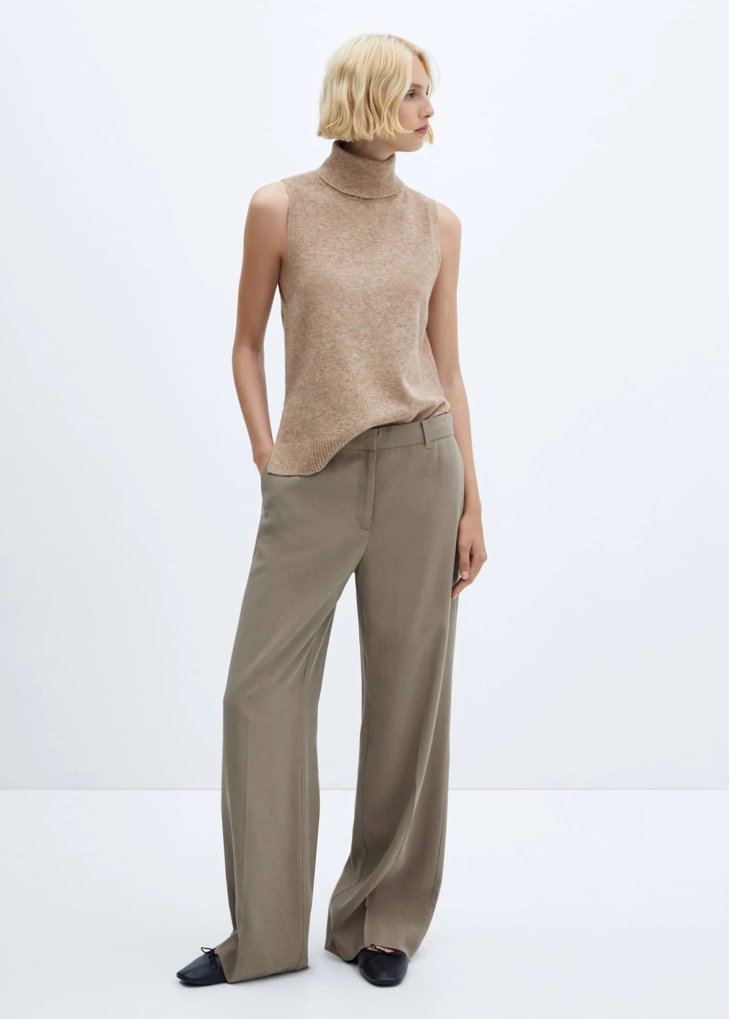 Gilet Maille Col Roulé 4 Gilet Maille Col Roulé – Image 2