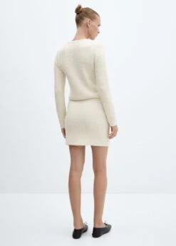 Jupe Maille Boutons Bijoux 12 Jupe Maille Boutons Bijoux -Vêtements Pascher 57035810 02 R