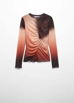 T-shirt Dégradé Détail Froncé -Vêtements Pascher 57035812 30 B