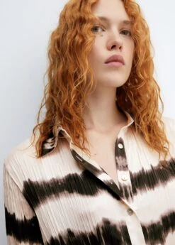 Chemise Plissée Tie And Dye -Vêtements Pascher 57035813 05 D1