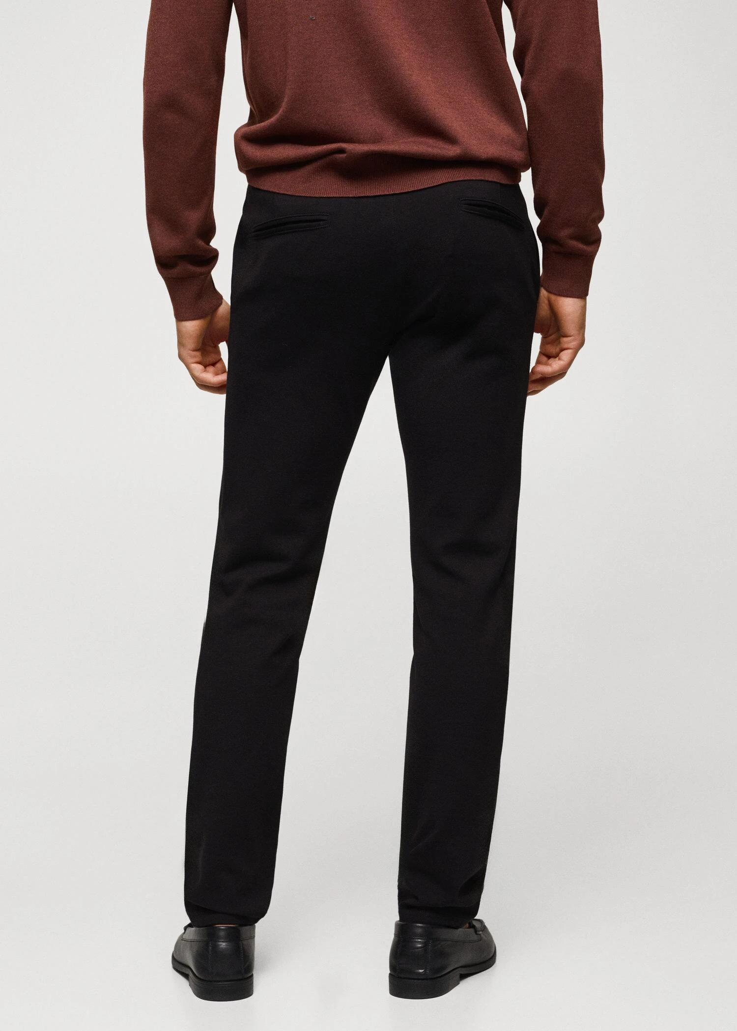 Pantalon Slim-fit Tissu Stretch 5 Pantalon Slim-fit Tissu Stretch – Image 3