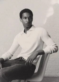 Polo Maille Fine Côtelée -Vêtements Pascher 57035957 02 D5