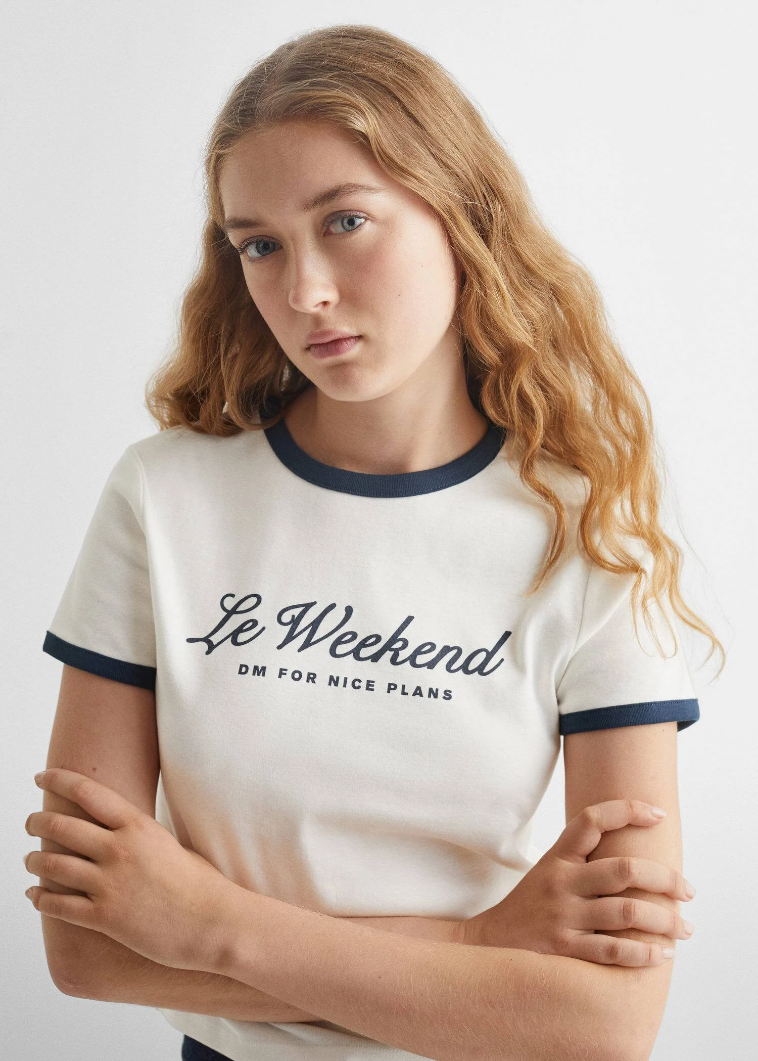 T-shirt Crop Message 6 T-shirt Crop Message – Image 4