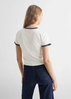 T-shirt Crop Message 11 T-shirt Crop Message -Vêtements Pascher 57035976 02 R