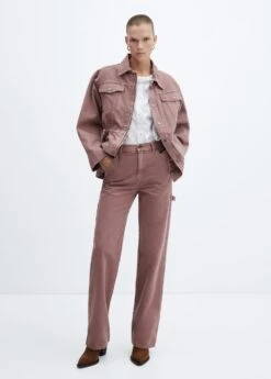 Blouson En Jean Cordon De Serrage