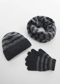 Écharpe Maille Rayée 8 Écharpe Maille Rayée -Vêtements Pascher 57036001 92 D2