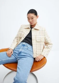 Veste Tweed à Carreaux -Vêtements Pascher 57036026 05 D2