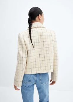 Veste Tweed à Carreaux -Vêtements Pascher 57036026 05 R