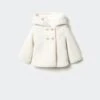 Manteau Imitation Mouton Retourné Double Boutonnage -Vêtements Pascher 57036308 02 B