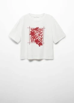 T-shirt Imprimé Détails Brodés -Vêtements Pascher 57036309 01 B