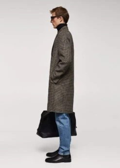 Manteau Laine Micro Pied-de-poule 14 Manteau Laine Micro Pied-de-poule -Vêtements Pascher 57037706 30 D2